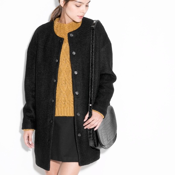 Mango Jackets & Blazers - MARKDOWN ❗️Mango straight-Cut bouclé coat